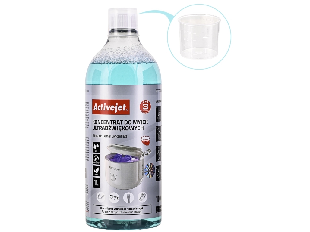 Activejet AOC-600, Udstyrsrensning spray, 1000 ml, Universel, Polen, 1 stk, Sprayflaske