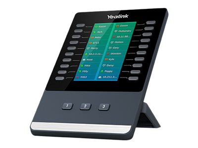 Yealink EXP50, Musta, Harmaa, 23 painikkeet, SIP-T58V/SIP-T58A/SIP-T56A/SIP-T54S/SIP-T52S, 196,5 x 124 x 137,5 mm