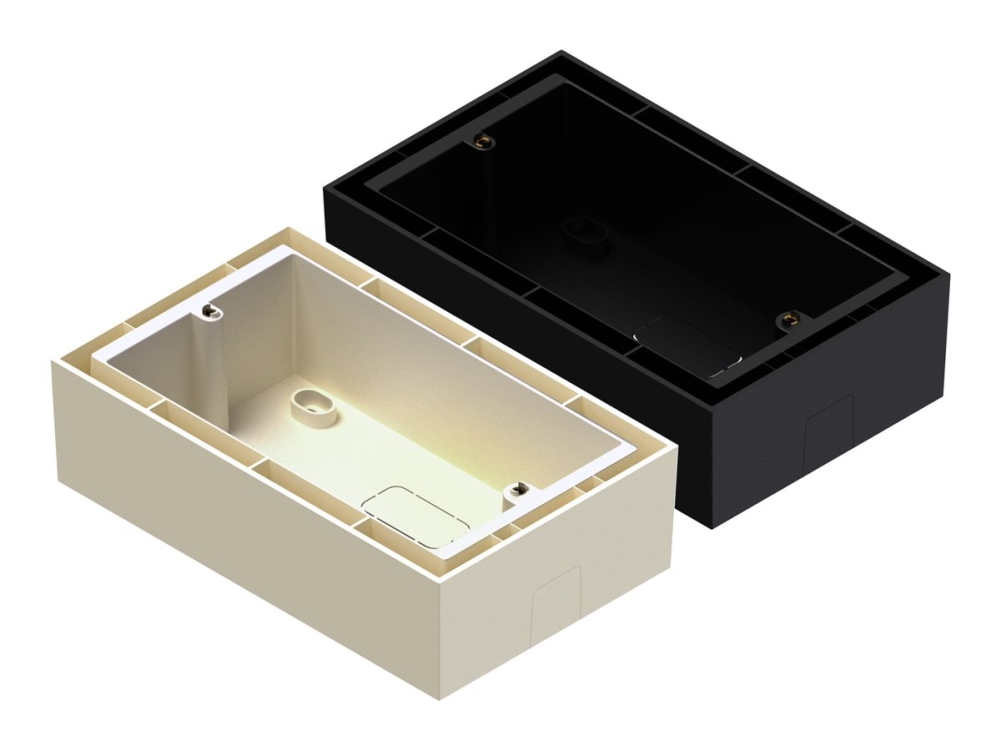 Audac Audac Wb50/B Wandbox Für Dw5065/Wp523/Mwx65 Aufputzbox Für Audac Wallpanel - Schwarz