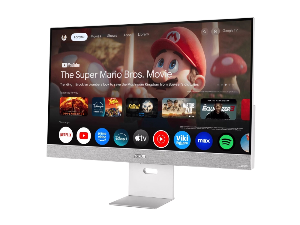 Asus Zenscreen Smart Ms32uc - Led-Skærm - 32" (31.5" Til At Se) - 3840 X 2160 4K @ 60 Hz - Ips - 400 Cd/M² - 1000:1 - Displayhdr 400 - 5 Ms - Hdmi, D