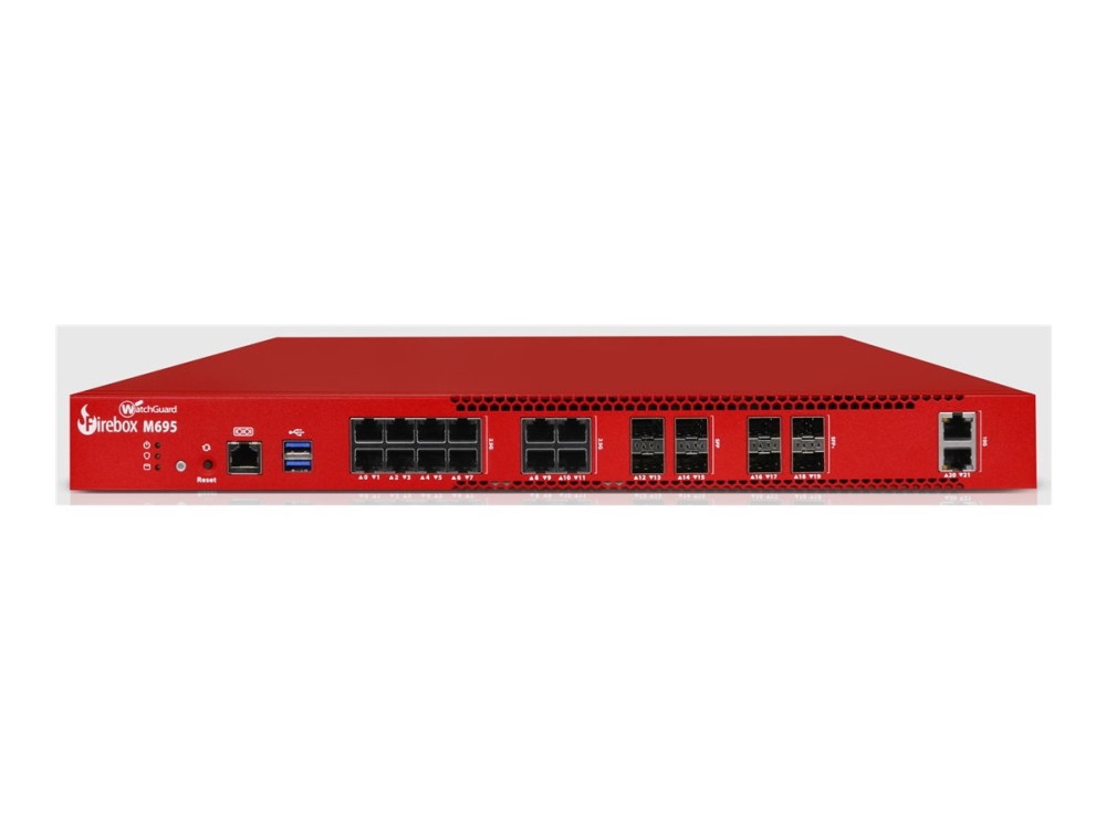 Watchguard Firebox M695 - Sikkerhedsudstyr - 2.5Gbe, 10Gbe