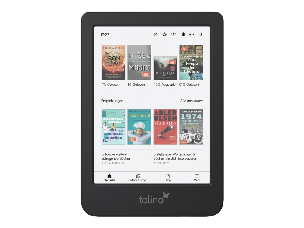 Tolino Shine 3 - Ebook-Lesegerät - Touchscreen