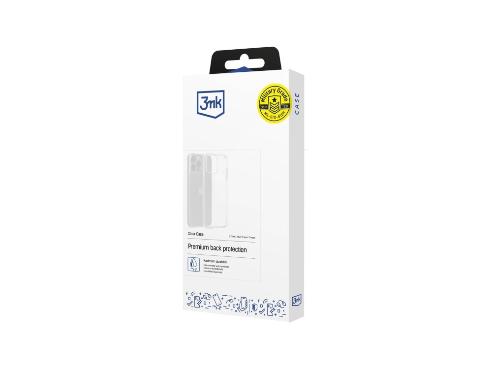 3mk Clear Case - Beskyttelsescover til mobiltelefon - fleksibel termoplastik polyuretan (TPU) - gennemsigtig - for Samsung Galaxy A26