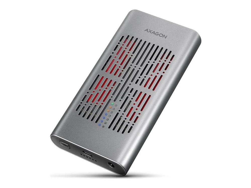 AXAGON - Lagringspakning - M.2 - M.2 NVMe Card / PCIe (NVMe) - USB-C 3.2 (Gen 2)