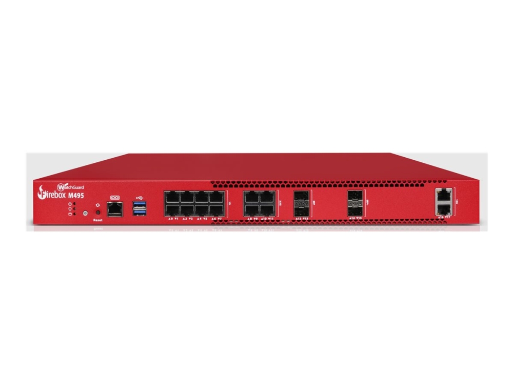 Watchguard Firebox M495 - Sikkerhedsudstyr - 2.5Gbe, 10Gbe