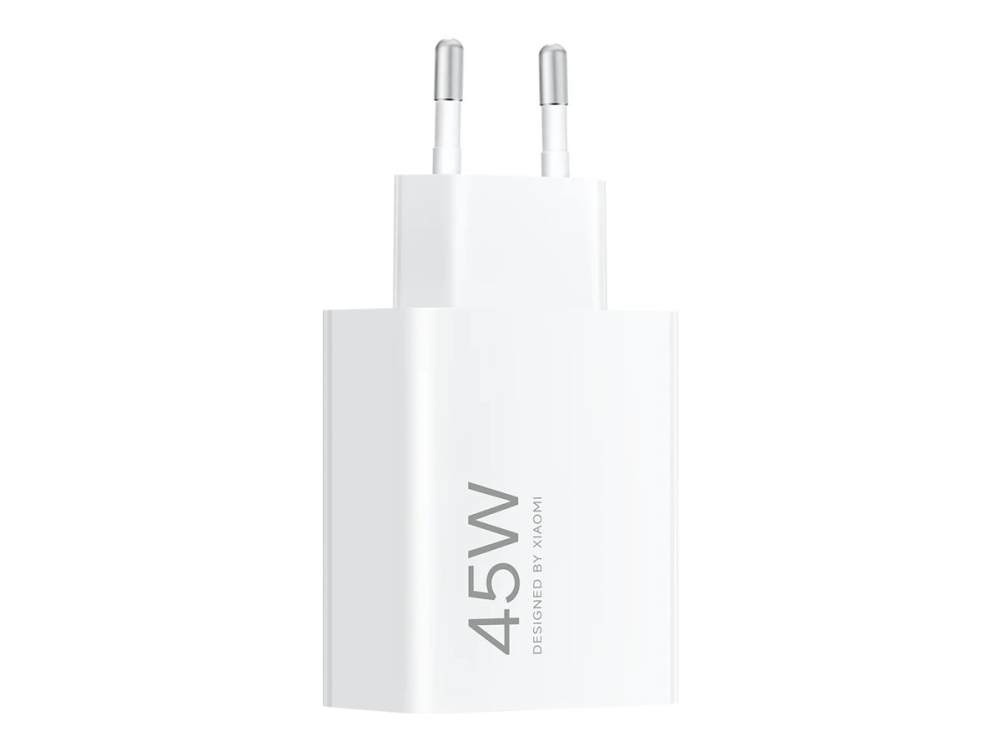 Xiaomi - Strømforsyningsadapter - 45 Watt - 4.1 A - Turbo Charge, Pd (Usb) - Hvid