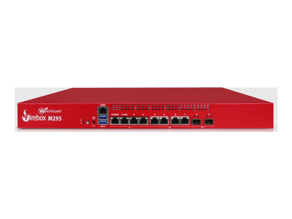 Watchguard Firebox M295 - Sikkerhedsudstyr - 1Gbe, 2.5Gbe