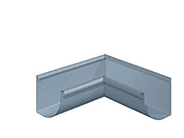 Rheinzink Indv.gering 0,8x333 mm 1/4-rund. CLASSIC walzblank - Tages ikke retur -