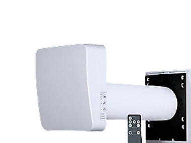 Duka One S4 Ø100mm Hvid - 1-Rums Varmegenvinding Hvid