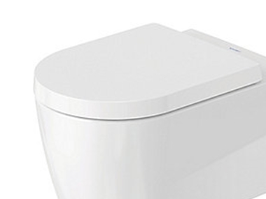 Duravit Me By Starck Vægtoilet - Durashield Væg-Toilet, 570Mm, Hvid Højglans, Rimless