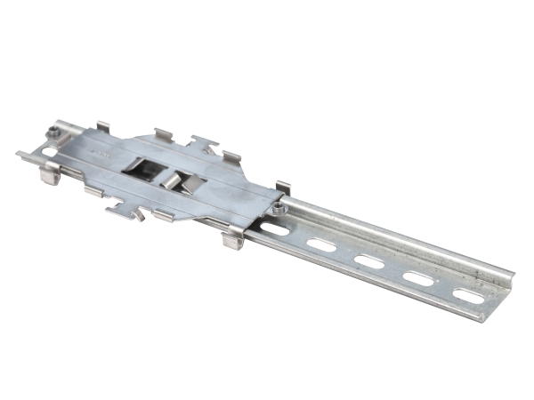 Mikrotik Dinrail Pro, Wlan-Zugangspunkt-Halterung, Mikrotik Ltap Mini, Silber, Metall, 135 Mm, 73 Mm