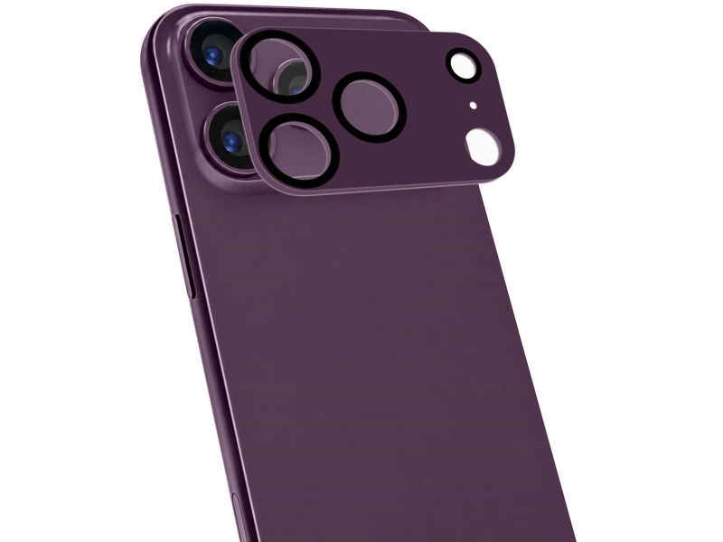 Camerapro Schutzhülle Für Das Kameraobjektiv Des Iphone 18 Pro/17 Pro In Kirschrot
