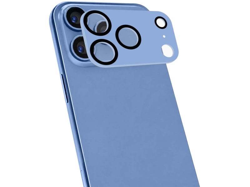 Camerapro Schutzhülle Für Das Kameraobjektiv Des Iphone 18 Pro/17 Pro, Hellblau