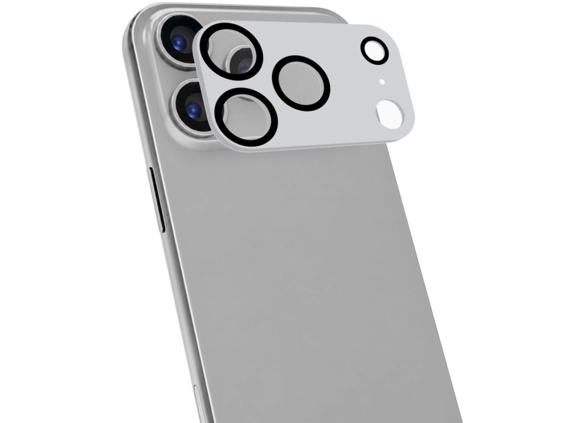 Camerapro Schutzhülle Für Das Kameraobjektiv Des Iphone 18 Pro/17 Pro, Silber