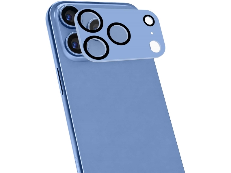 Camerapro Schutzhülle Für Das Kameraobjektiv Des Iphone 18 Pro Max/17 Pro Max, Hellblau
