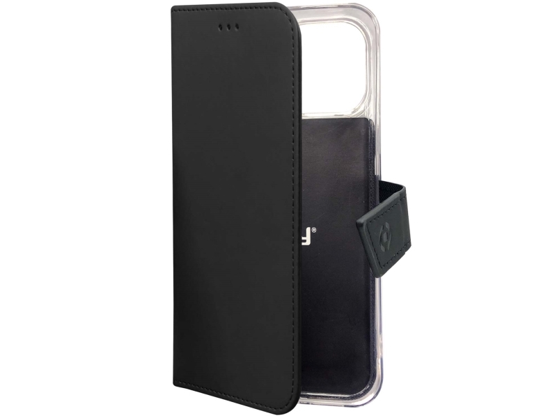 Wally Wallet Case Iphone 18 Pro/17 Pro Svart