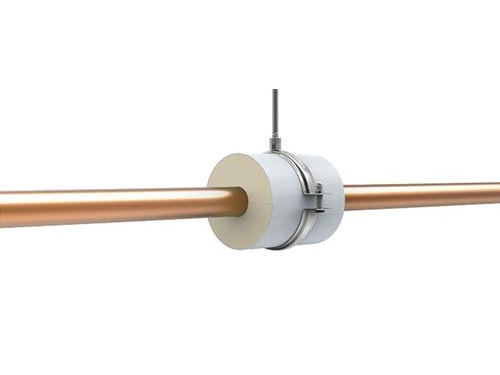 Isoglobal rörb. 114x60 M12/M16 - och 1/2"'"' rörbärare för VVS inkl. galvaniserat bygel och isolering