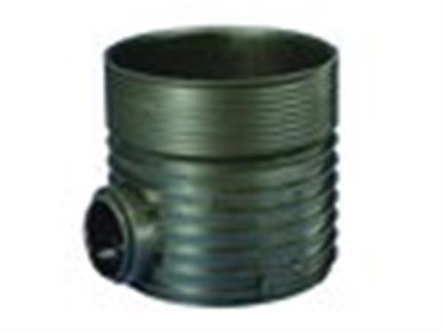 Rense-insp.brønd 600-250mm T1 - 60° gennemløb for glat rør. Wavin Tegra