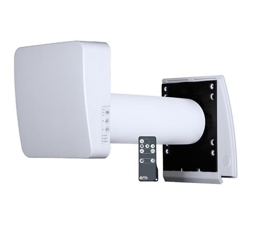 Duka One S4 Plus ventilator med varmegenvinding, Ø100 mm, hvid