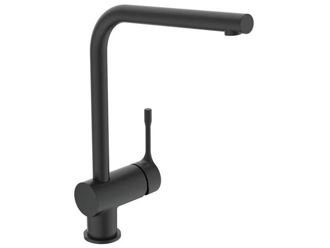 Ideal Standard Ceralook - Køkkenarmatur L-tud vandps. Click 50% Silk Black