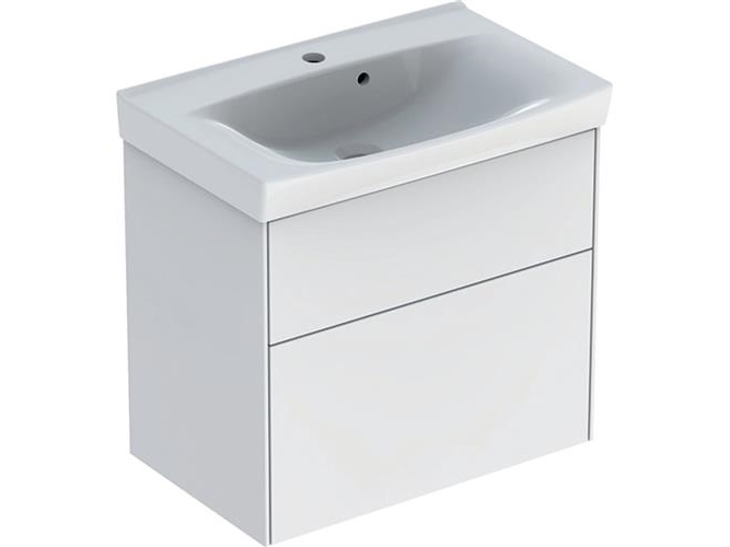 Ifö Sense møbelpak.60cm,Spira - H:59,5cm B:60cm D:36,6cm lige greb inkl.Vandlås og 2 skuffer