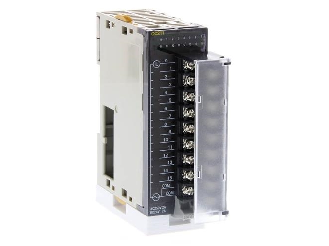 Digital udgangsenhed, 16xrelæudgange, 250 VAC/24VDC, 2AmAx, skrueklemme CJ1W-OC211