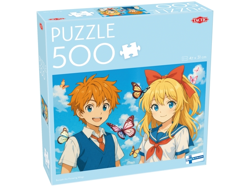 500 Pcs Puzzle: Beneath The Fluttering Wings