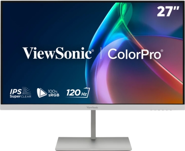 Viewsonic Vp Series Vp2766-2K-W, 68,6 Cm (27"), 2560 X 1440 Pixel, Quad Hd, Led, 5 Ms, Weiß, Silber