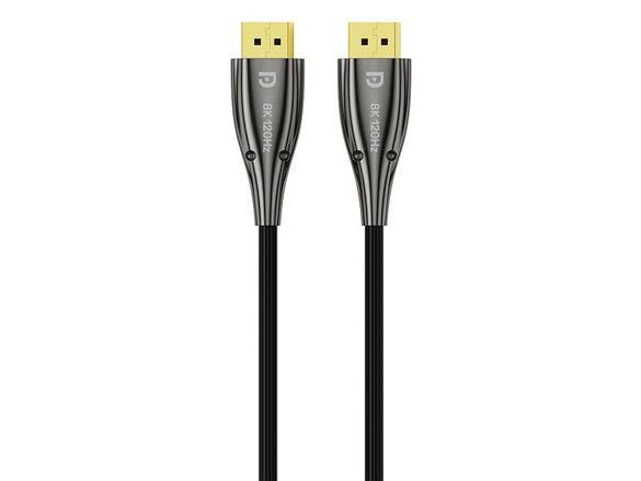 Unitek - Displayport Kabel - Displayport (Han) Til Displayport (Han) - Displayport 2.1 - 10 M - 8K120 Hz (7680 X 4320) Support, 4K240 Hz (3840 X 2160
