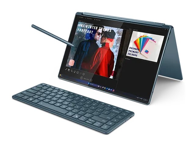 Lenovo Yoga Book 9 14Iah10 83Kj - Ai Pc - Tablet - Flipdesign - Intel Core Ultra 7 - 255H / Op Til 5.1 Ghz - Evo - Win 11 Home - Arc Graphics 140T -