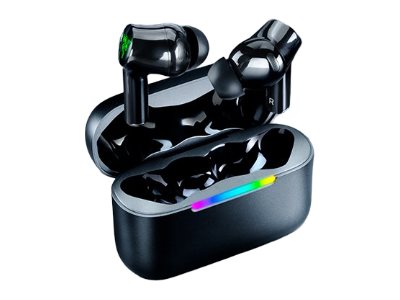 Razer Hammerhead V3 X Hyperspeed For Xbox, Kabellos, Anrufe/Musik, 52 G, Kopfhörer, Schwarz