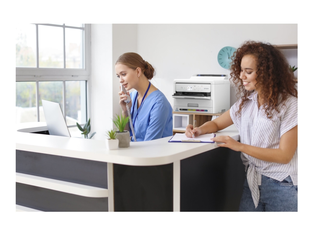 Epson Workforce Pro Wf-C5390dw Pd - Printer - Farve - Duplex - Blækprinter - A4/Legal - 4800 X 1200 Dpi - Op Til 25 Spm (Mono) / Op Til 25 Spm (Farve
