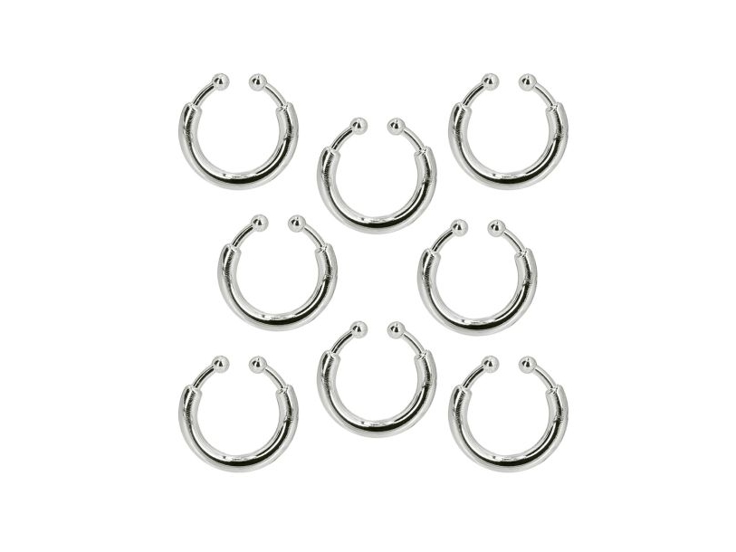 Falsche Piercings, 8 Stk.
