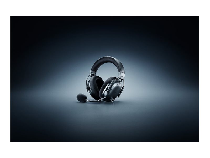Razer Blackshark V3 Pro - Headset - 7.1.4 Kanal - Fuld Størrelse - Bluetooth/2,4 Ghz Radiofrekvens - Trådløs, Kablet - Aktiv Støjfjerning - 3,5 Mm Ja