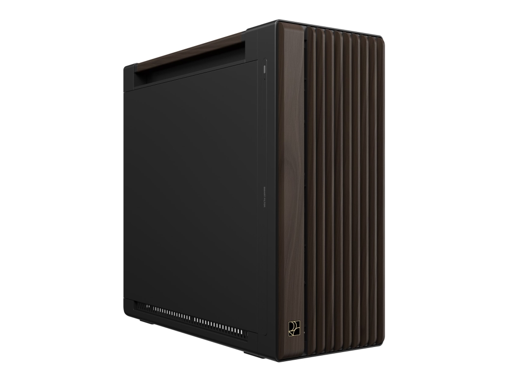 Asus Proart Pa602 Wood Edition Modern Black - Metal Panel, Midi Tower, Pc, Schwarz, Holz, Atx, Dtx, Eatx, Micro Atx, Mini-Dtx, Mini-Itx, Metall, Holz