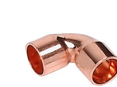 Vinkel 90° 22 mm - med två lödhylsor