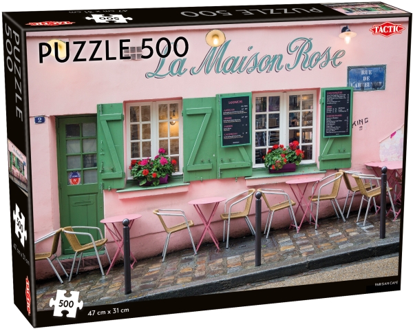 Tactic Parisian Cafe 500 Pcs, 500 Stück(E), Landschaft, 8 Jahr(E)