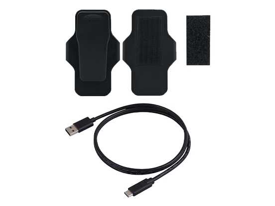 Transcend D Bodycam Accessory Kit F.Dpb10c, Schultergurt, Schwarz, Velcro, Drivepro Body 10D