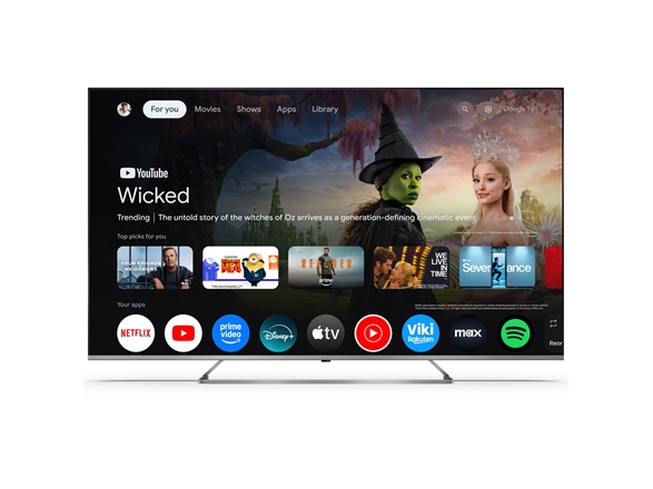 Sharp - 65" Diagonal Klasse Led-Bagbelyst Lcd Tv - Smart Tv - Google Tv - 4K Uhd (2160P) 3840 X 2160 - Hdr