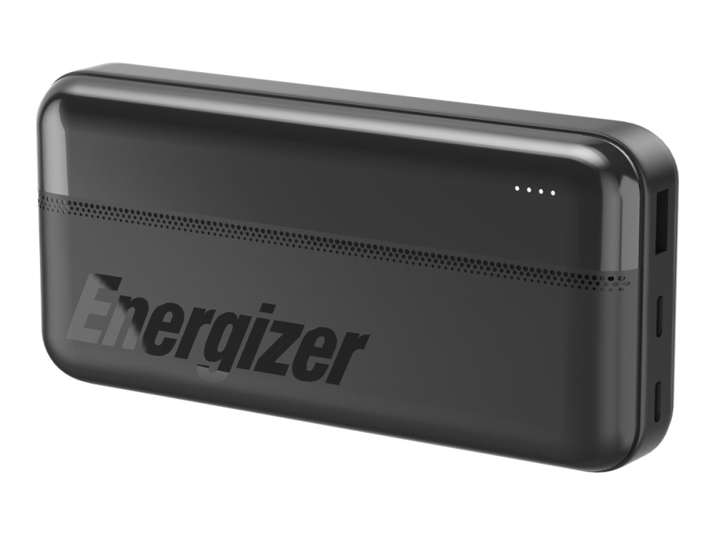 Energizer Ue20050cc - Powerbank - 20000 Mah - 74 Wh - 15 Watt - 3 A - 3 Output-Stikforbindelser (2 X Usb-C, Usb) - På Kabel: Usb-C