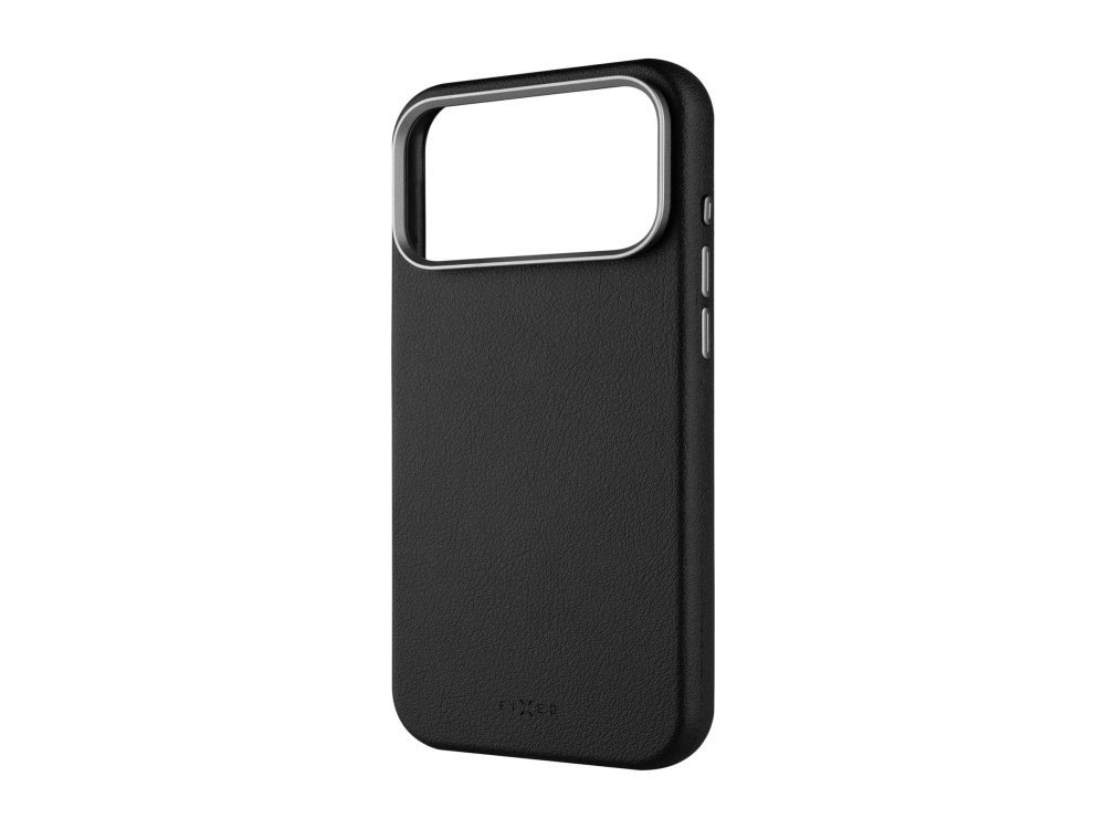 Festes Case „Fixed” „Magleather” Für Apple Iphone 17 Pro Max Mit Magsafe Schwarz