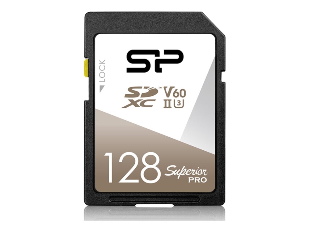 Silicon Power Superior Pro, 128 Gb, Sdxc, Klasse 10, Uhs-Ii, 280 Mb/S, 170 Mb/S