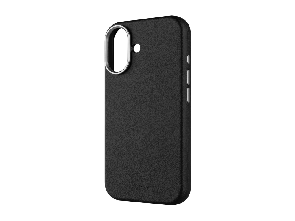 Festes Etui "Fixed" "Magleather" Für Apple Iphone 17 Mit Magsafe, Schwarz