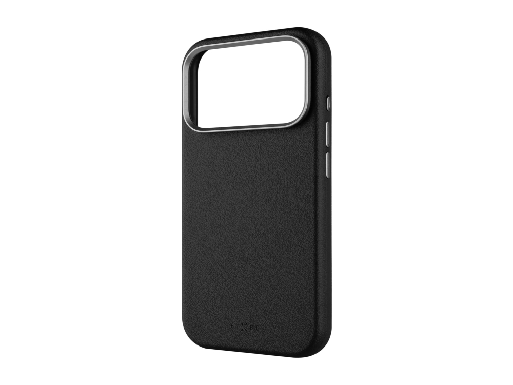 Fixed Magleather Hülle Für Apple Iphone 17 Pro, Schwarz
