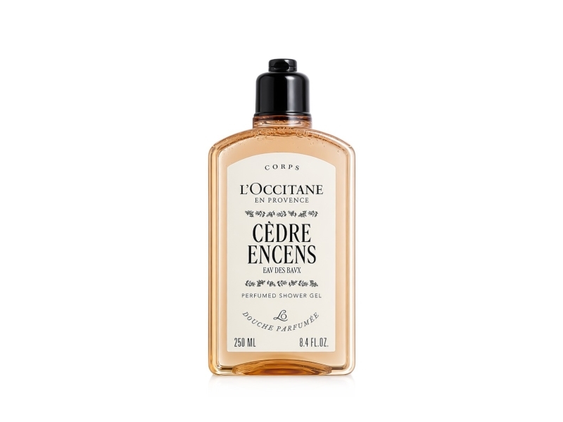 L"'Occitane Cedre Encens Tuoksuva suihkugeeli - 250 ml