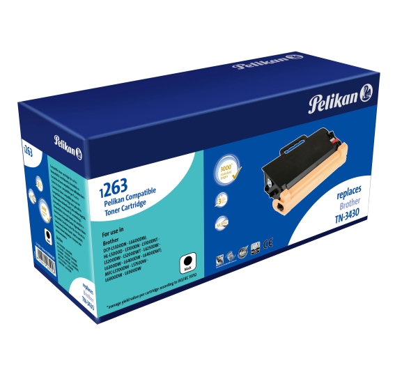 Pelikan 1031430049, 3000 Sider, Sort, 1 Stk