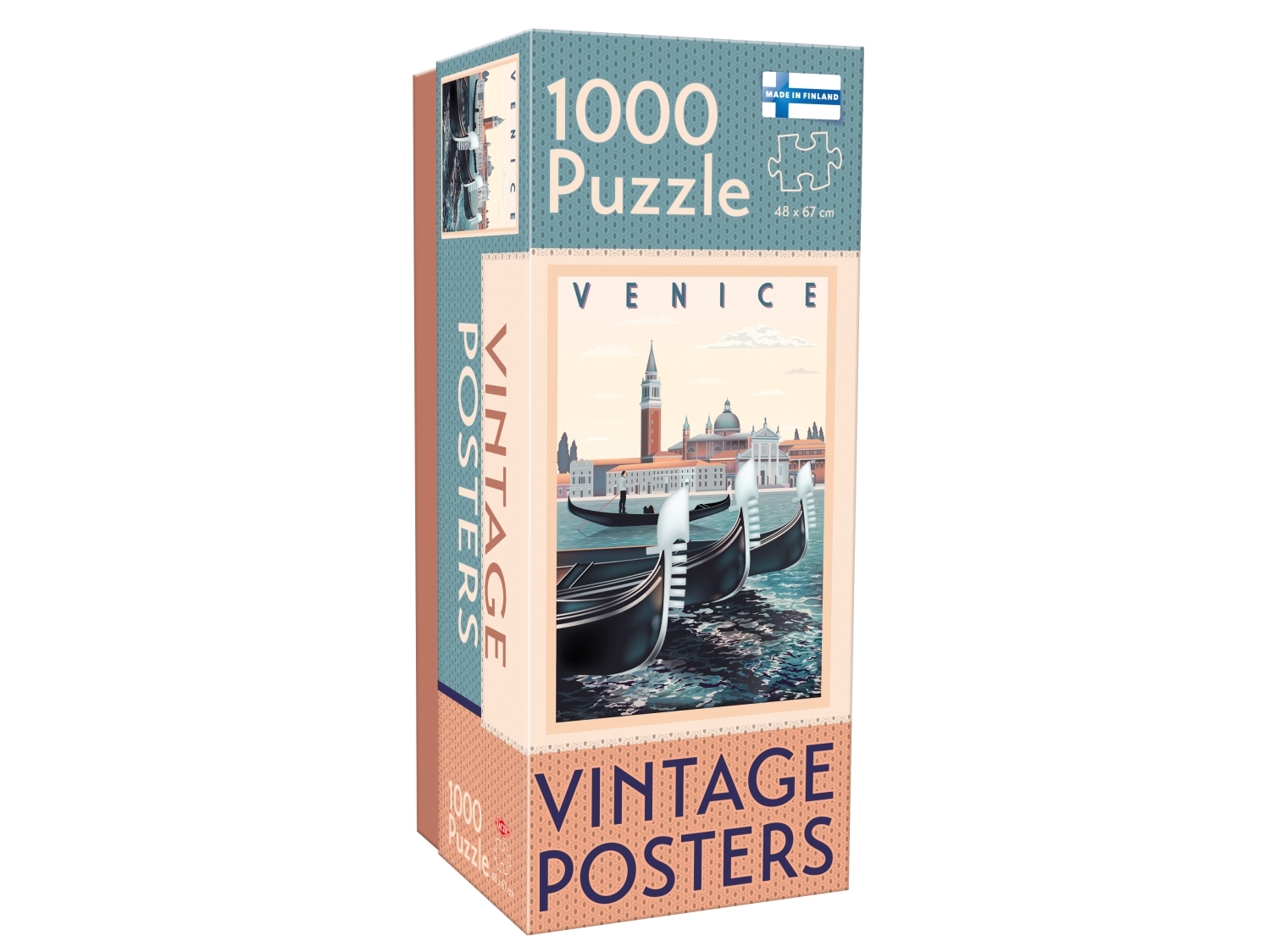 Tactic Puzzle Lovers Vintage Posters Venice 1000 Pcs Puzzle
