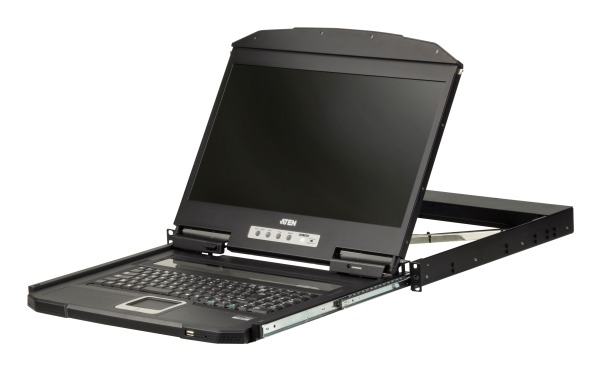 Aten Kvm-Switch Aten 1U Short Depth Usb Vga Single