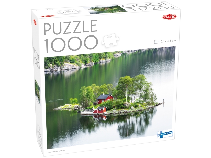 1000 Pcs Puzzle: Scandinavian Cottage