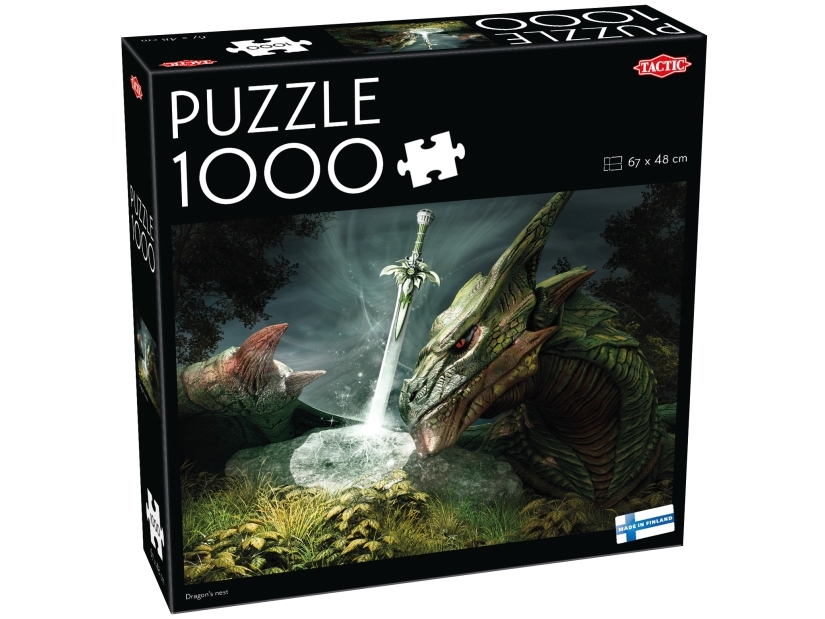 1000 Pcs Puzzle: Dragons Nest